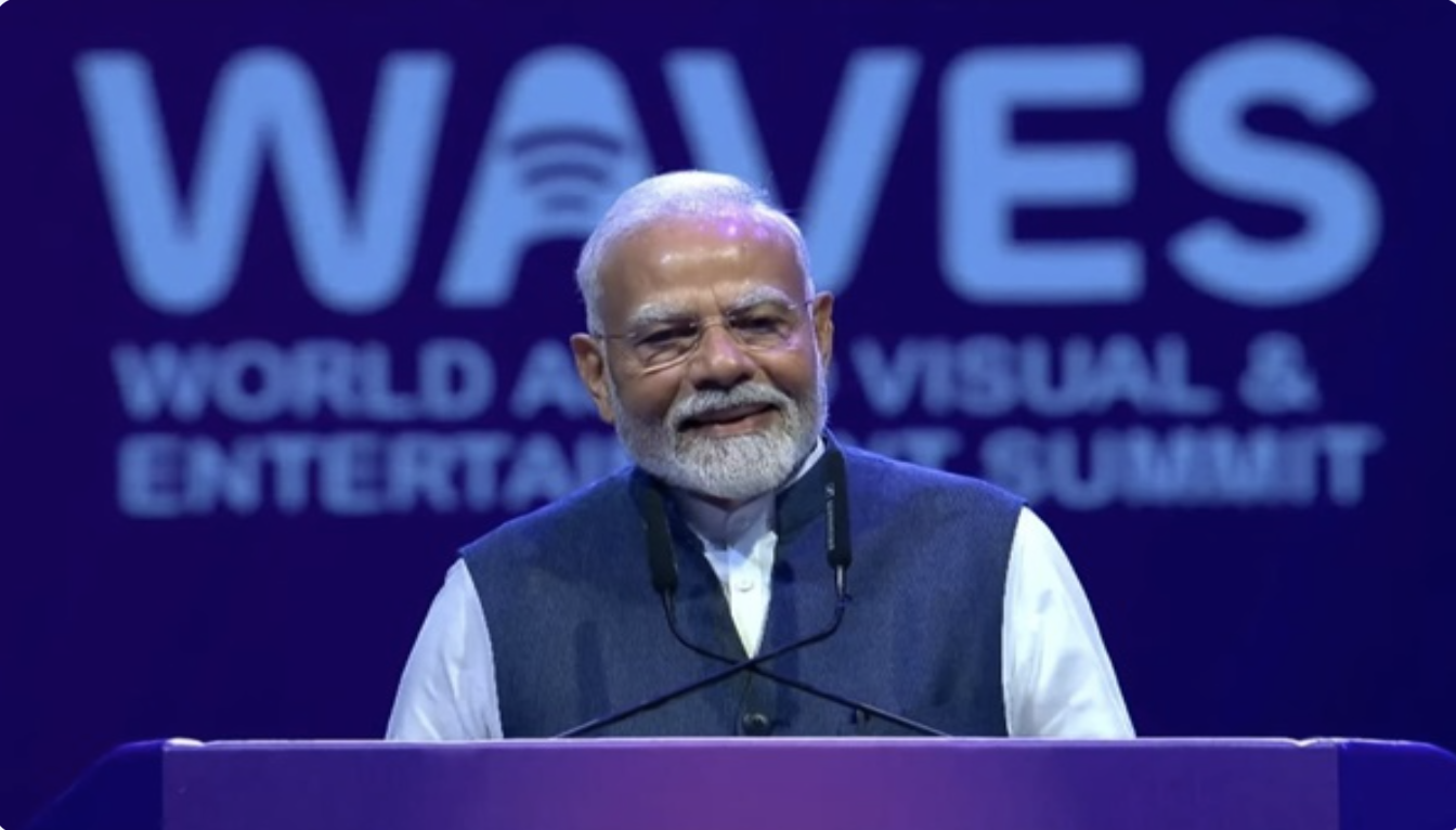 Create in India, create for the world: PM Modi positions India as global creative powerhouse at WAVES 2025