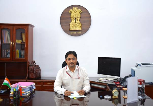 Arvind Shrivastava assumes charge as Secretary, Department of Revenue