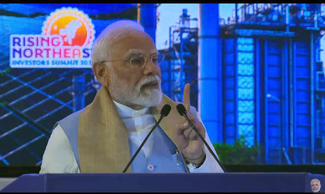 पीएम मोदी ने पूर्वोत्तर राज्यों को बताया आसियान के साथ 200 अरब डॉलर के व्यापार का प्रवेश द्वार 