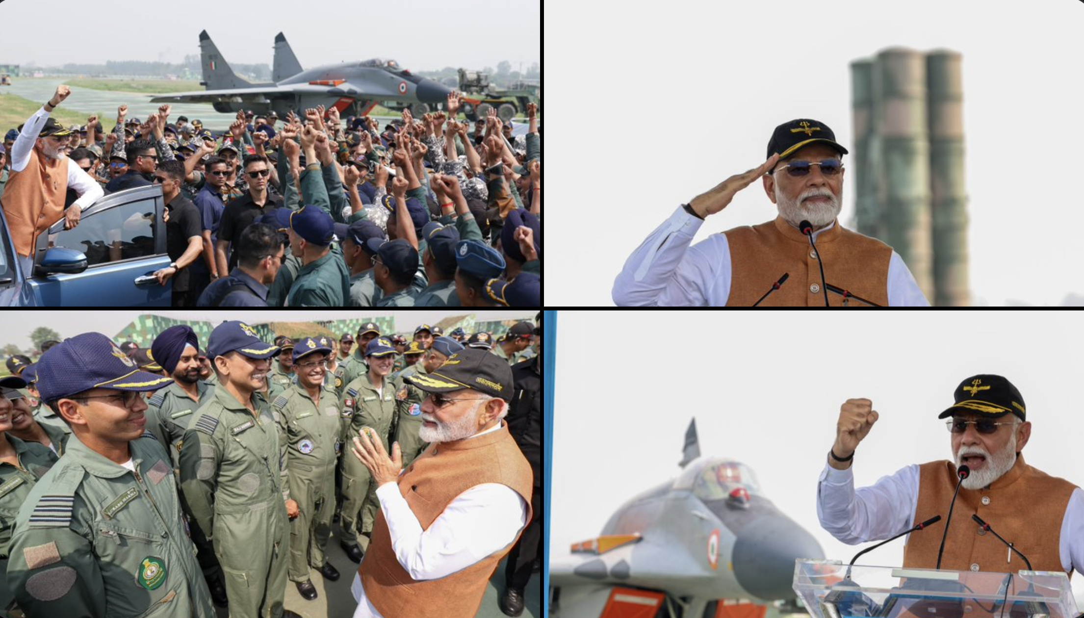 पीएम मोदी ने आदमपुर एयरबेस पहुंचकर पाकिस्तान के दावे की निकाली हवा