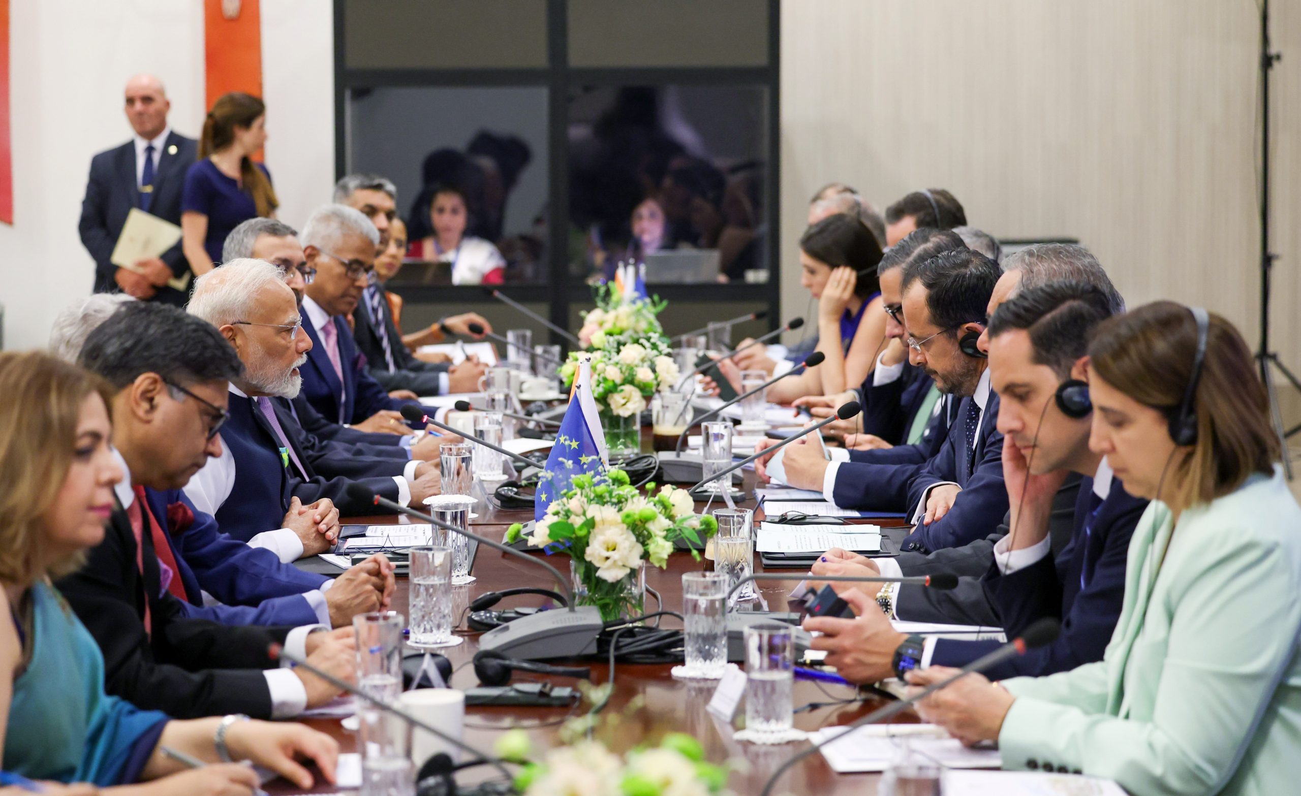 Prime Minister Modi holds bilateral talks with Cyprus President Christodoulides in Nicosia