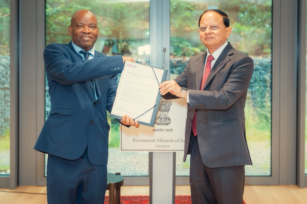 India welcomes African Union to CDRI, reaffirms support for WHO initiatives