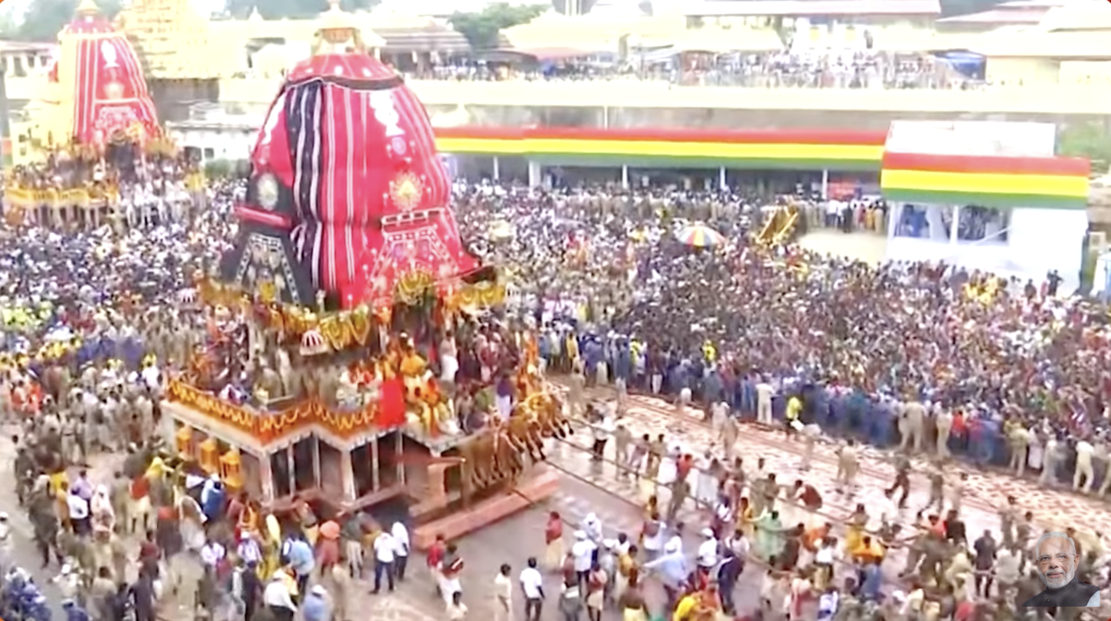 महाप्रभु श्रीजगन्नाथ से मेरी प्रार्थना कि पूरे विश्व में शांति, मैत्री और स्नेह का वातावरण रहे : राष्ट्रपति मुर्मु