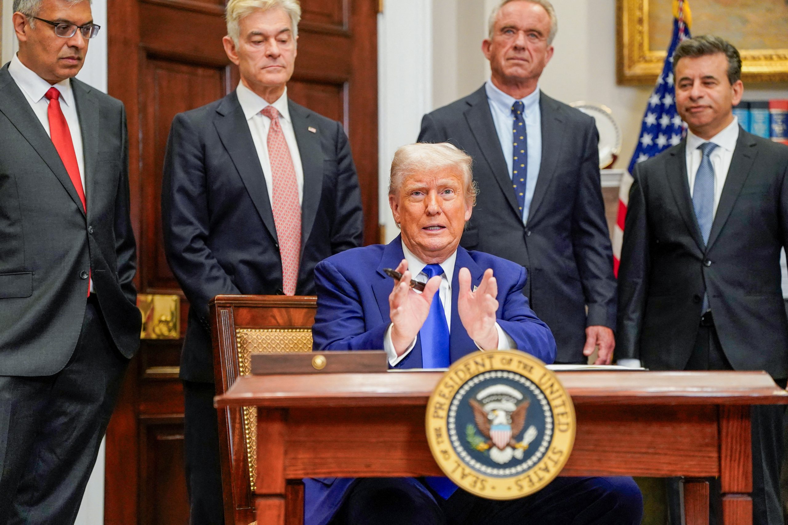 Trump accuses Democrats of leaking intelligence report on Iran strikes