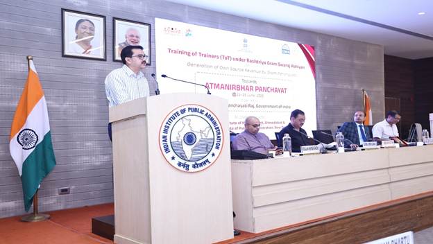 MoPR partners with IIM Ahmedabad to train Panchayats in generating own source revenue