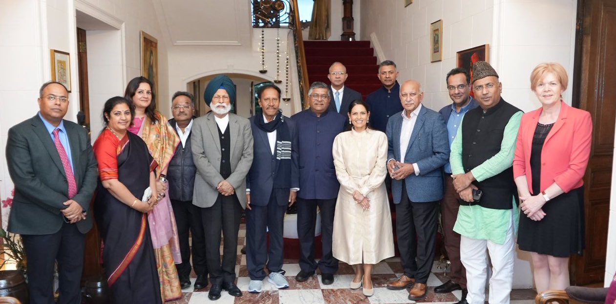 Indian delegation meets UK Shadow Foreign Secretary Priti Patel, highlights Operation Sindoor and India’s counter-terrorism resolve