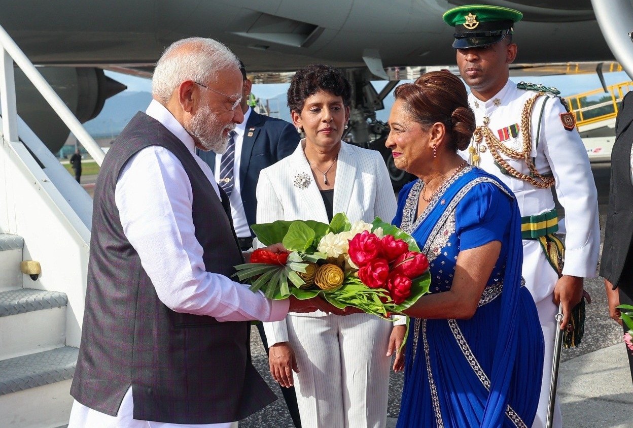 प्रधानमंत्री मोदी को त्रिनिदाद और टोबैगो का सर्वोच्च नागरिक सम्मान प्रदान करने की घोषणा