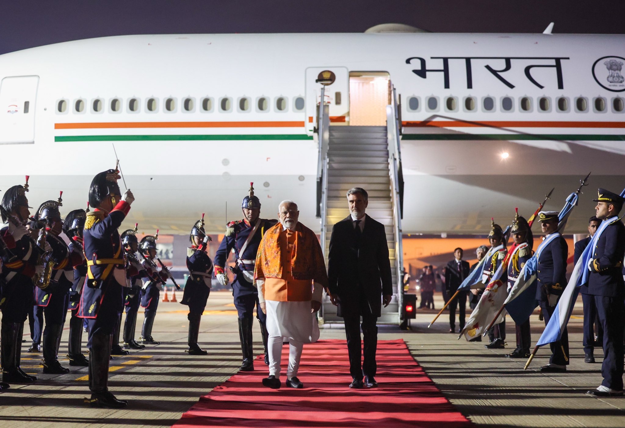 PM Modi arrives in Argentina, first bilateral visit by an Indian PM in 57 years
