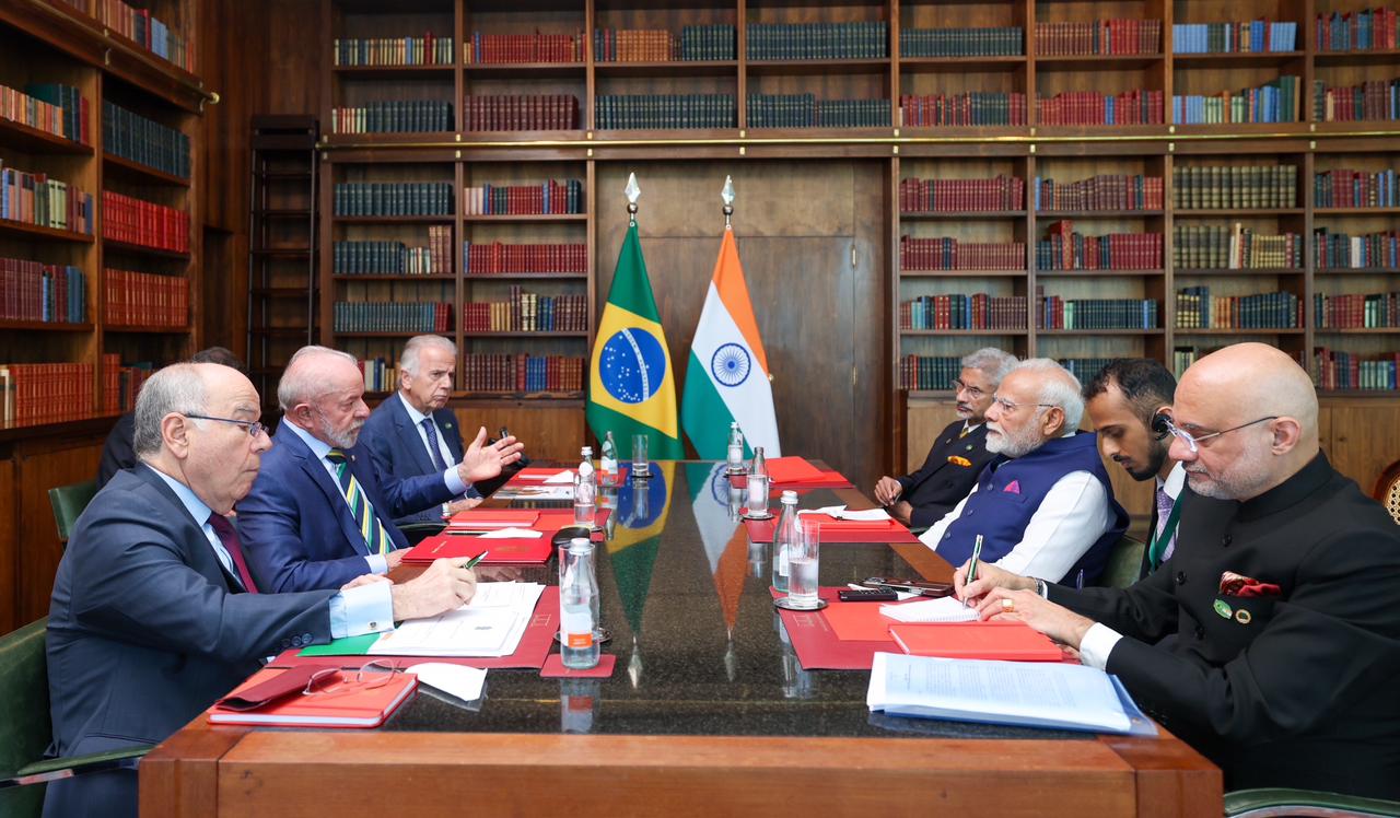 India, Brazil sign six key pacts with focus on terror, trade, and tech