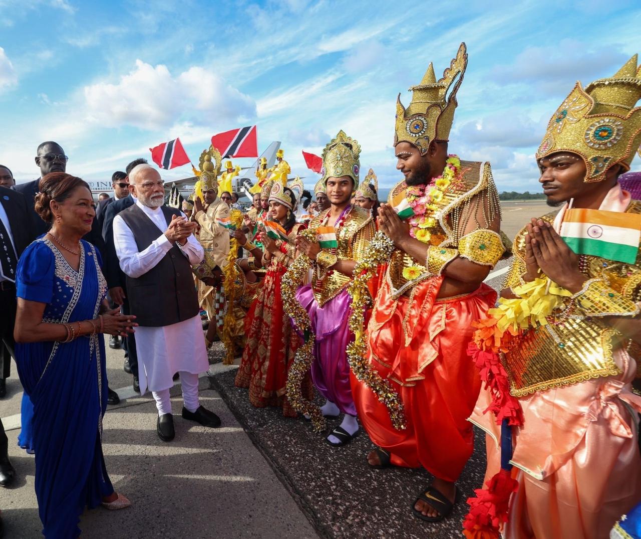 PM Modi announces OCI cards for 6th-generation Indians in Trinidad & Tobago