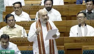 लोकसभा में गरजे अमित शाह: कांग्रेस को गिनायी उसकी अतीत की गलतियां