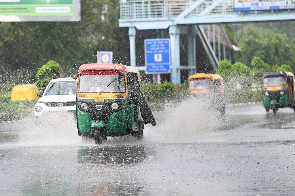 Heavy Rainfall In Delhi-NCR
