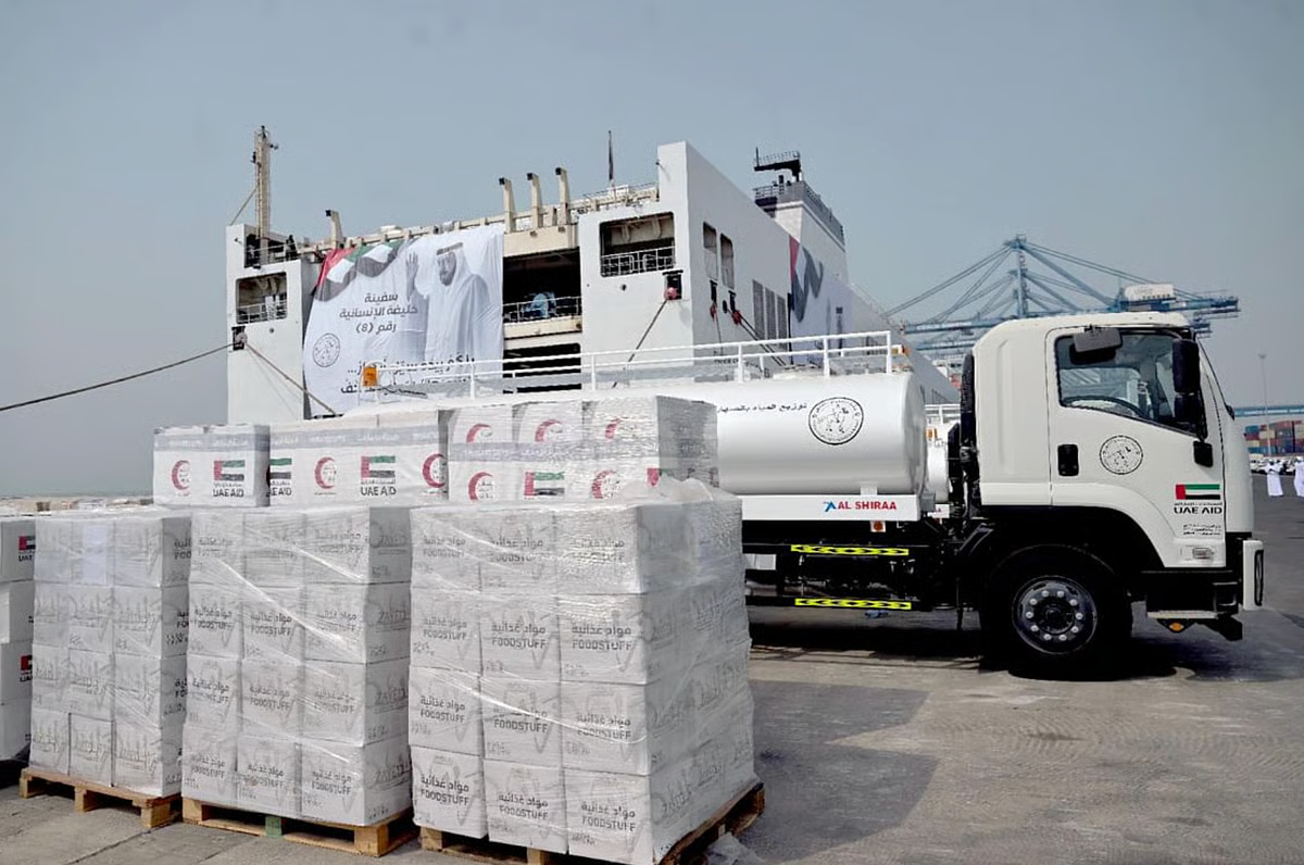 UAE Dispatches Largest Humanitarian Aid Ship to Gaza Amid Deepening Crisis