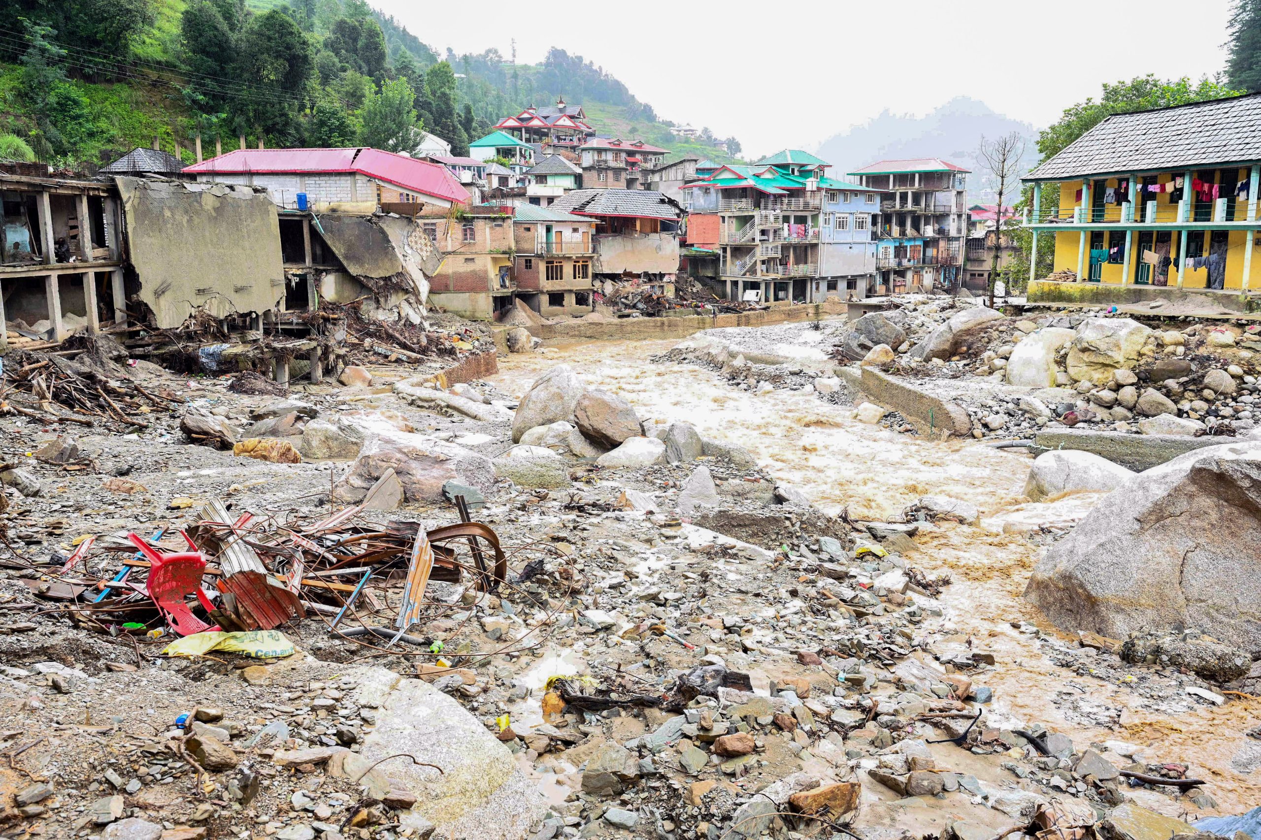 Himachal Pradesh reels under Monsoon fury; death toll rises, infrastructure severely hit