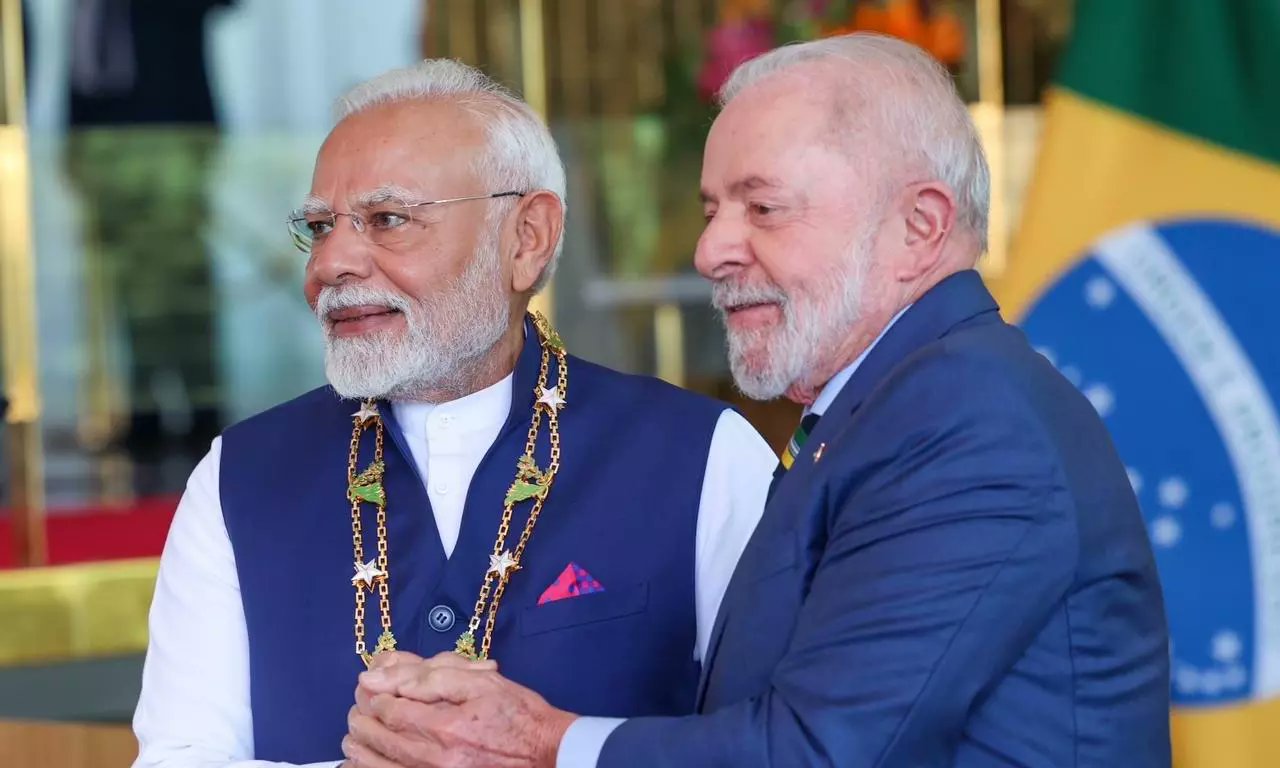 पीएम मोदी ने ब्राजील के राष्ट्रपति लूला से की बात, रणनीतिक साझेदारी पर हुई चर्चा