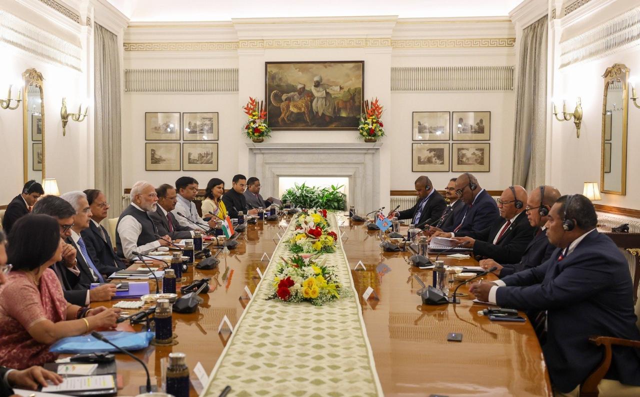 पीएम मोदी और फिजी के पीएम राबुका के बीच द्विपक्षीय वार्ता में संबंधों को मजबूत करने पर चर्चा