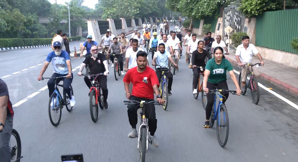 देशभर में ‘फिट इंडिया-संडे ऑन साइकिल’ रैली का आयोजन; स्वास्थ्य और फिटनेस को बढ़ावा