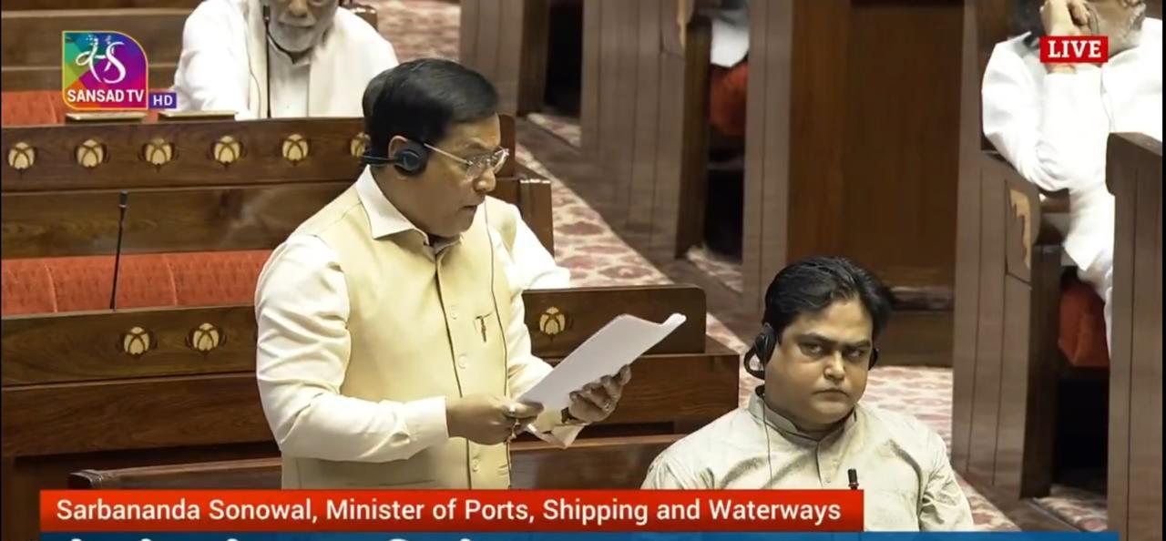 तटीय नौवहन विधेयक, 2025 का लक्ष्य 2030 तक तटीय कार्गो को 230 मिलियन मीट्रिक टन तक बढ़ाना है: सर्बानंद सोनोवाल