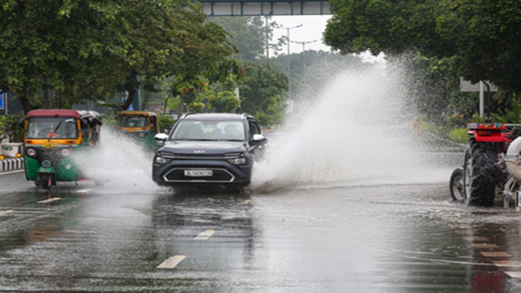 Rainfall delhi