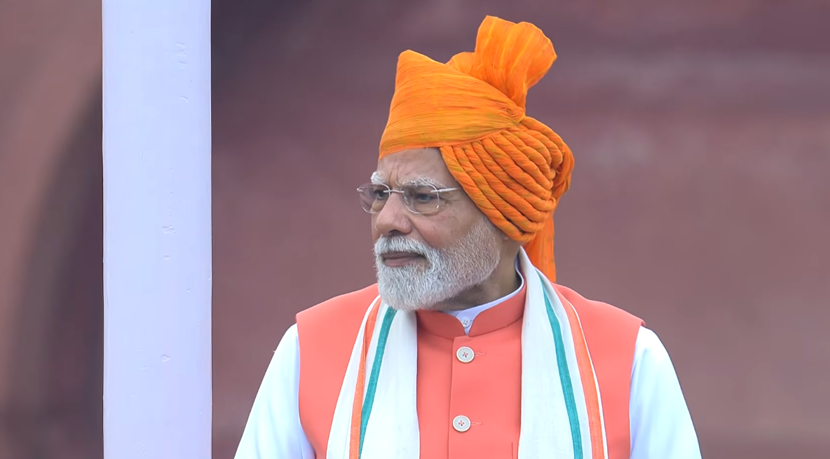 पीएम मोदी ने लाल किले से लगातार 12वीं बार देश को संबोधित किया, पूर्व प्रधानमंत्री इंदिरा गांधी का रिकॉर्ड टूटा
