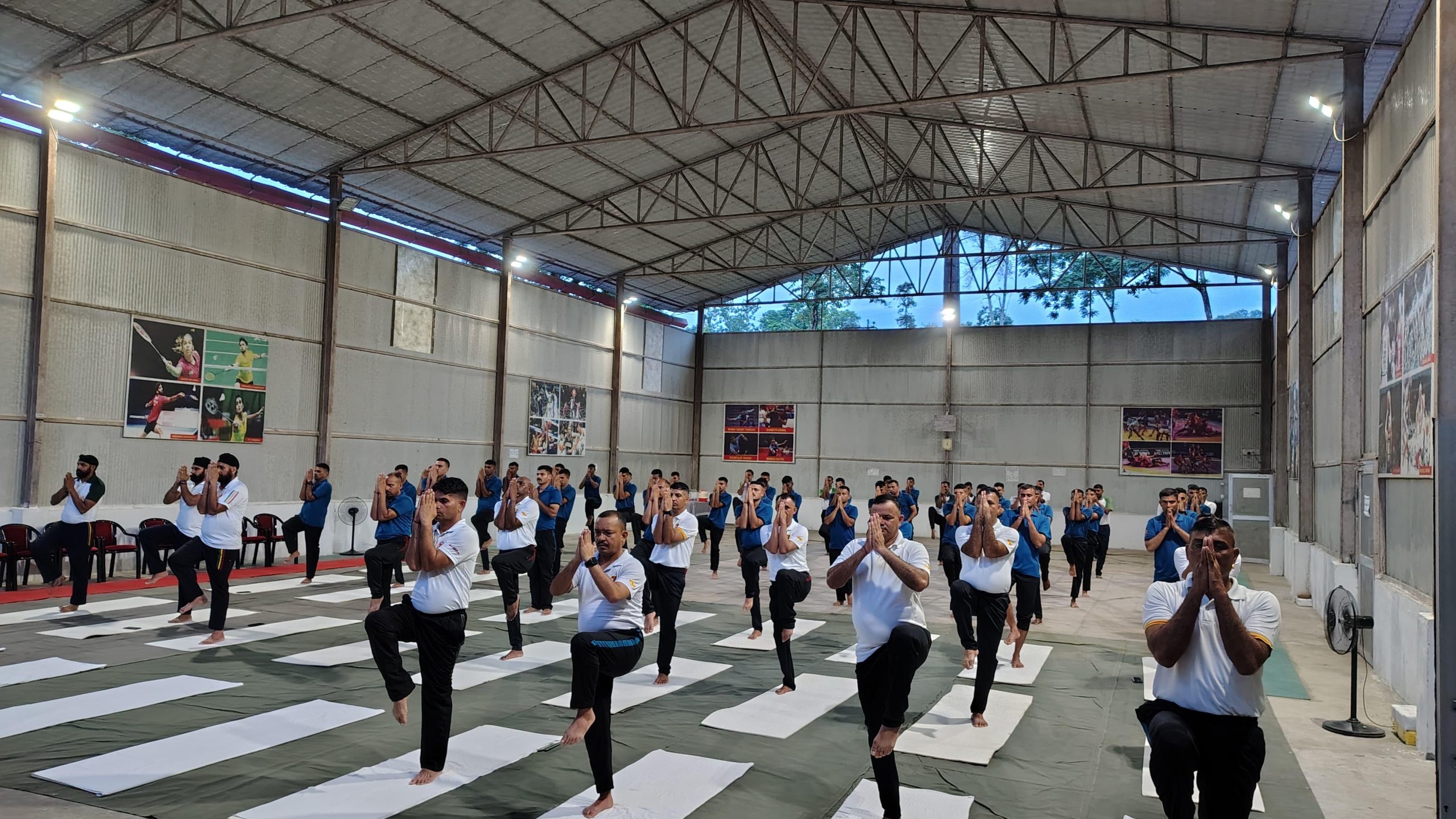 अरुणाचल प्रदेश में सैनिकों के लिए दो हफ्ते का योग प्रशिक्षण कार्यक्रम शुरू