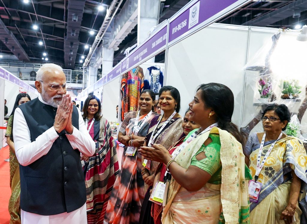 PM Modi Inaugurates Uttar Pradesh International Trade Show-2025 In Greater Noida