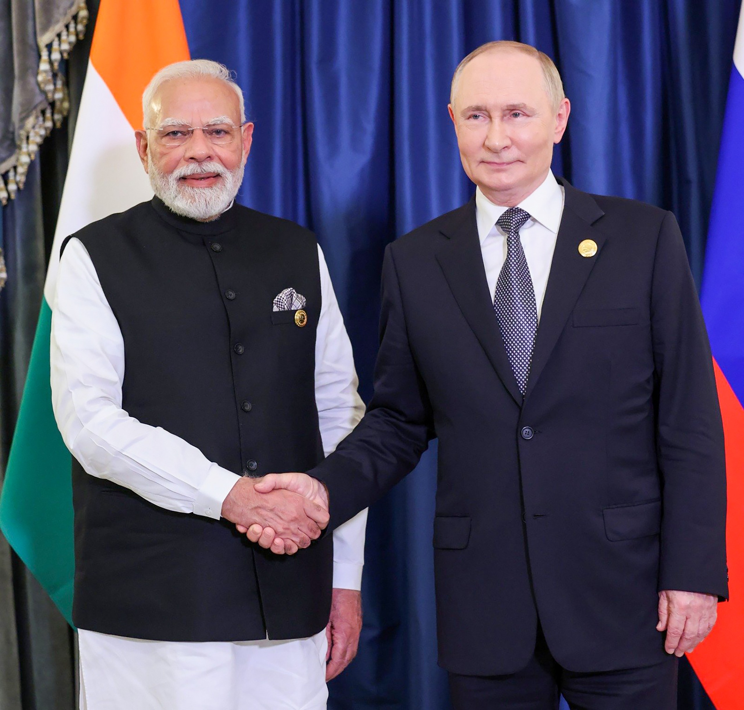 पीएम मोदी ने जन्मदिन पर बधाई संदेश के लिए रूस के राष्ट्रपति पुतिन का जताया आभार