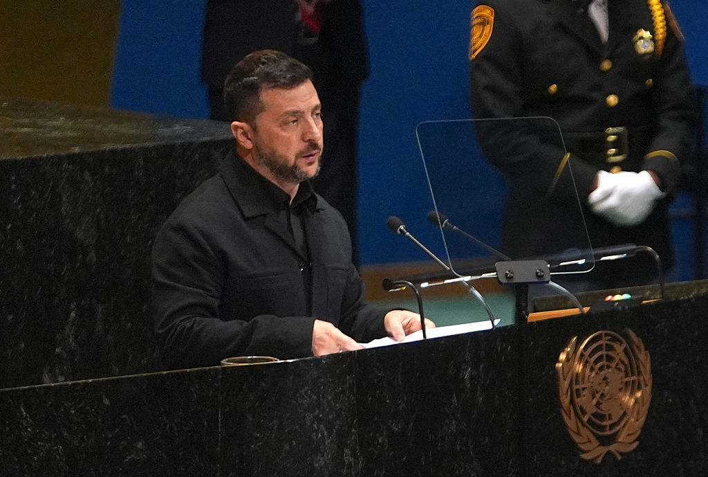Ukraine has ‘irrefutable’ evidence of Russia providing intelligence to Iran, Zelenskiy says
