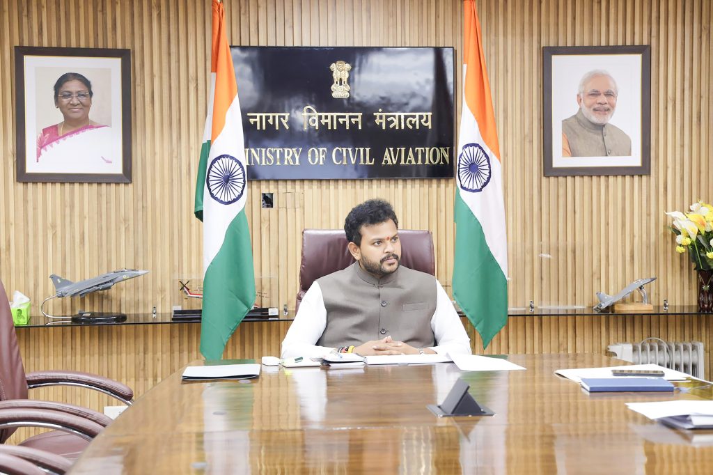 New Delhi: Ram Mohan Naidu Reviews Alliance Air Operations