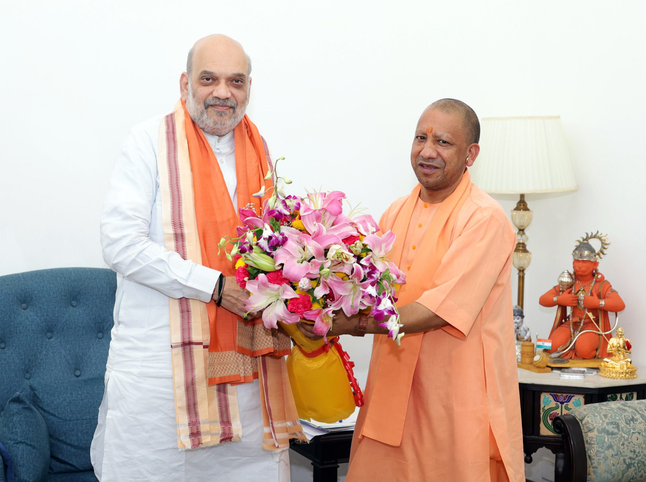 Yogi Adityanath calls on HM Amit Shah after meeting JP Nadda in Delhi