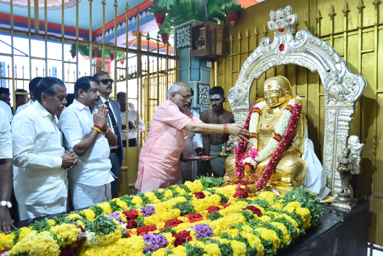 उपराष्ट्रपति सीपी राधाकृष्णन ने थेवर जयंती पर अइया पासुम्पोन मुथुरामलिंगा थेवर को दी श्रद्धांजलि
