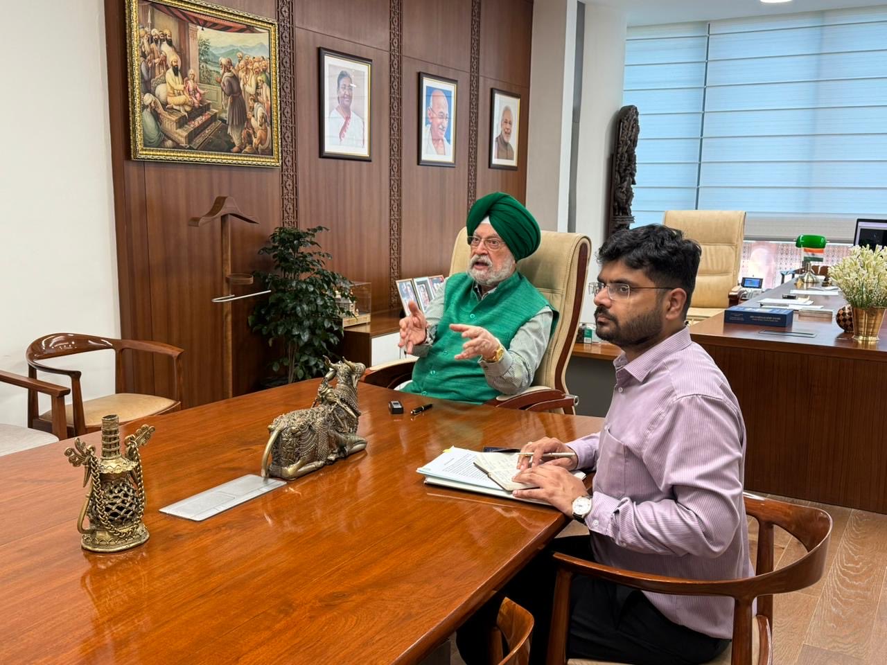 Excellent interaction with BP CEO amid India’s thrust towards energy security: Hardeep Puri