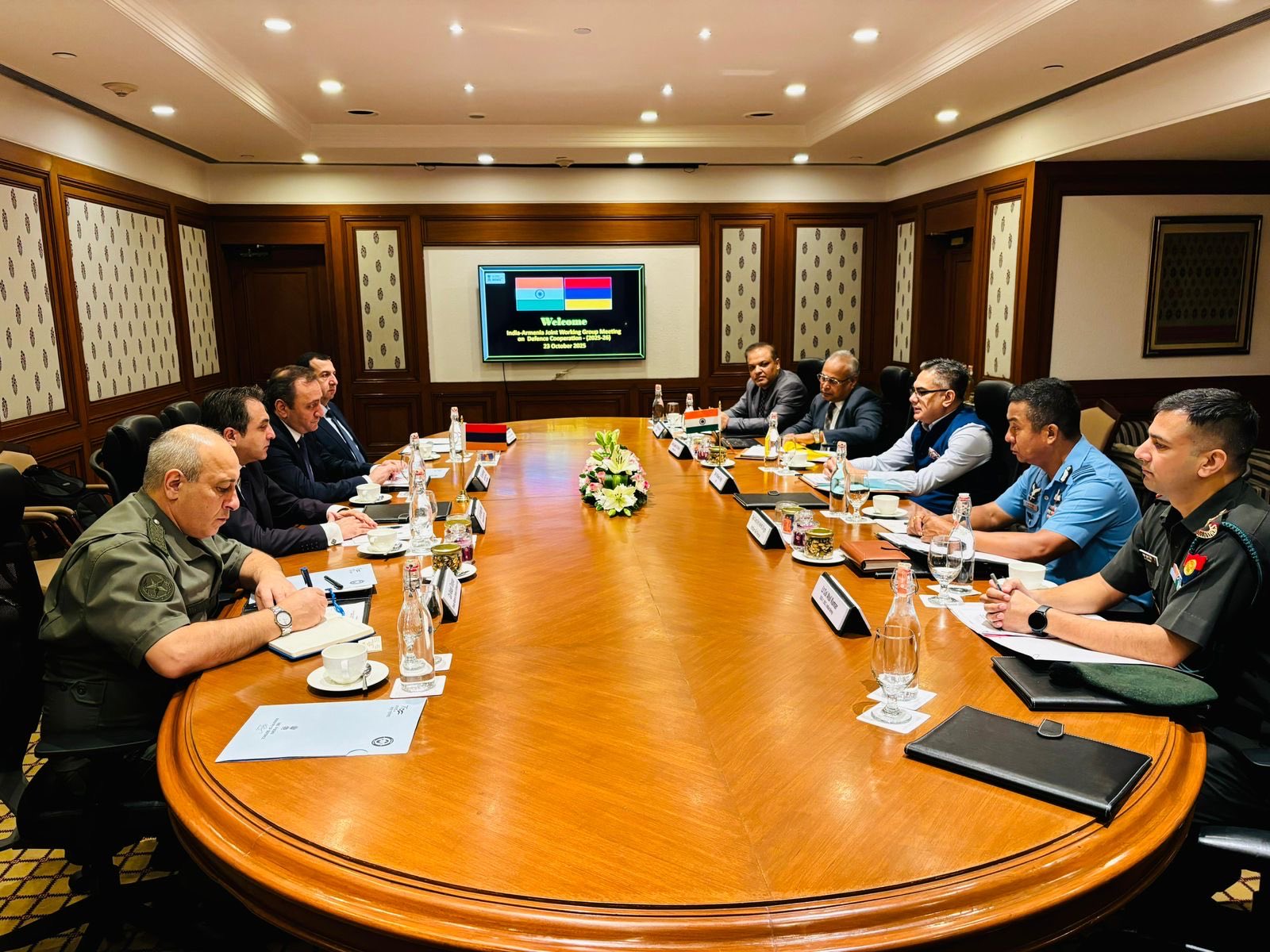 India-Armenia hold joint working group meeting on Defence Cooperation in Hyderabad