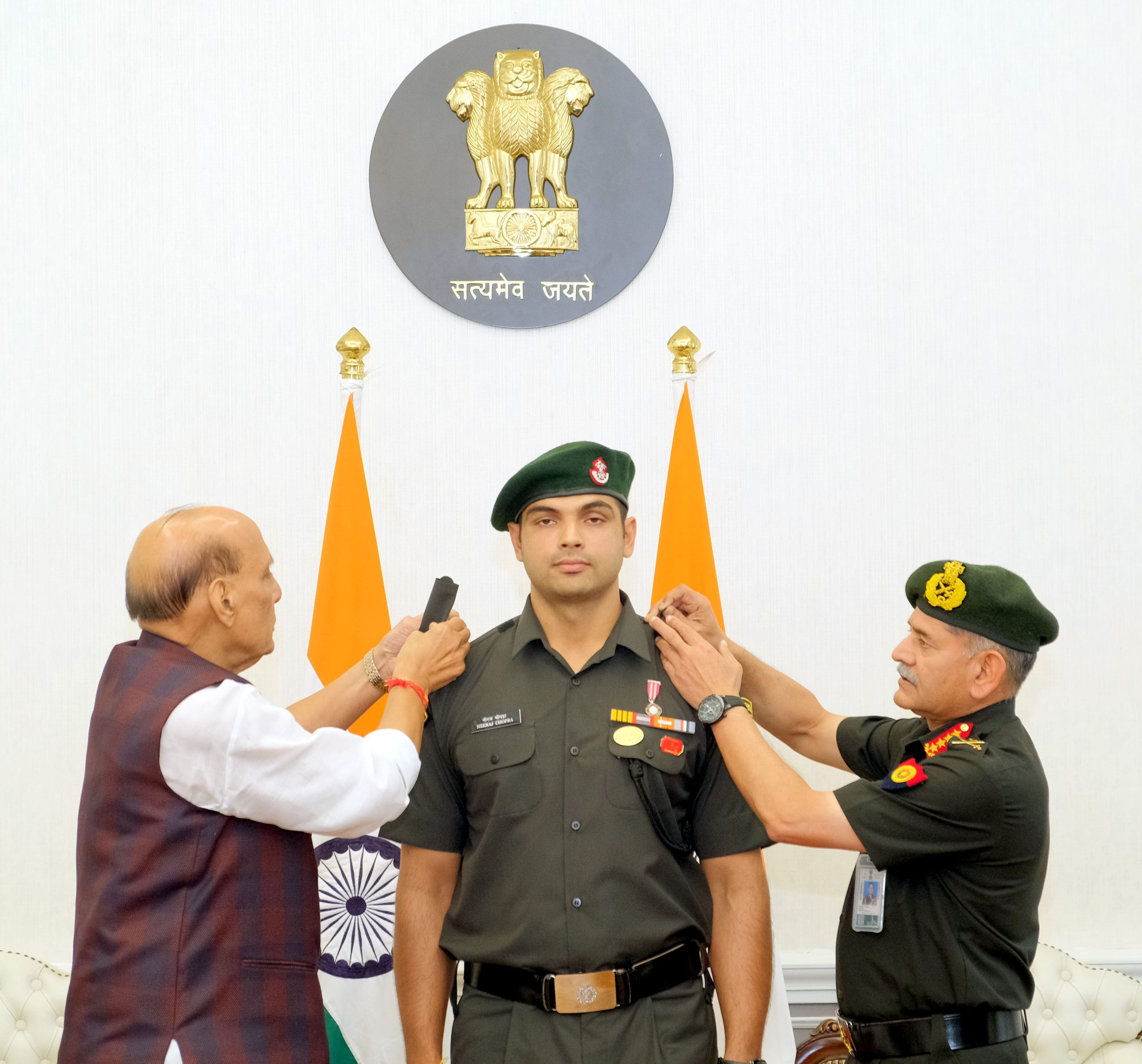 Star javelin thrower Neeraj Chopra conferred rank of Lieutenant Colonel