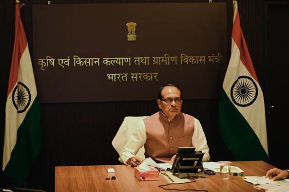 खरीफ की प्रमुख फसलों की बेहतर बुवाई हुई, उपज अच्छी होने की उम्मीद- शिवराज सिंह