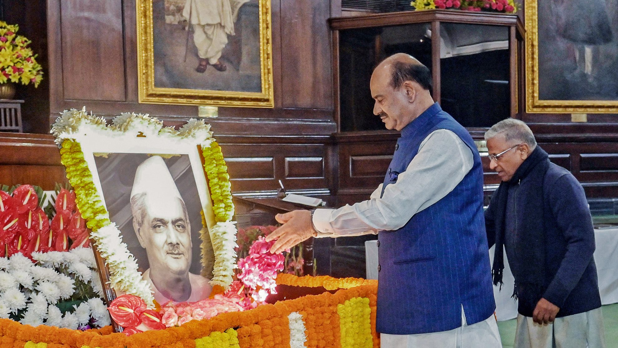 लोकसभा अध्यक्ष ओम बिरला ने पहले लोकसभा अध्यक्ष जीवी मावलंकर को जयंती पर दी श्रद्धांजलि