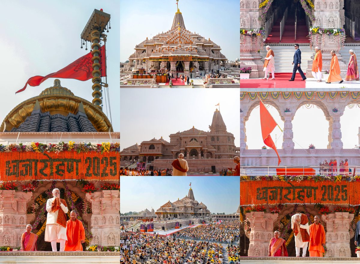 पीएम मोदी ने शेयर किया राम मंदिर ‘ध्वजारोहण’ का वीडियो, कहा- भावविभोर करने वाला अनुभव रहा