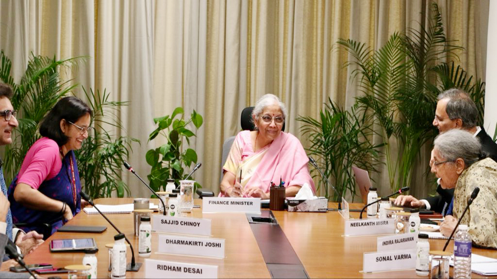 FM Sitharaman holds first pre-Union Budget consultations with leading economists