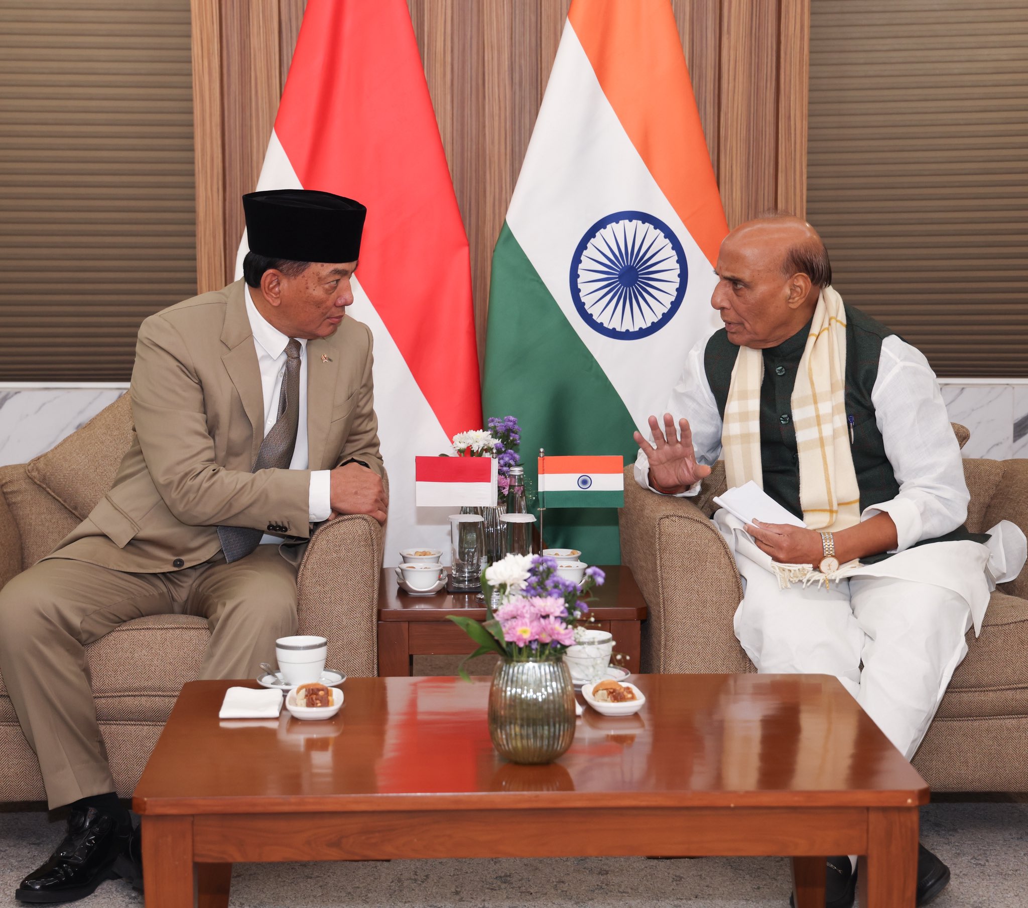 भारत-इंडोनेशिया रक्षा मंत्रियों की तीसरी वार्ता : इंडो-पैसिफिक सुरक्षा और रक्षा सहयोग बढ़ाने पर बनी सहमति