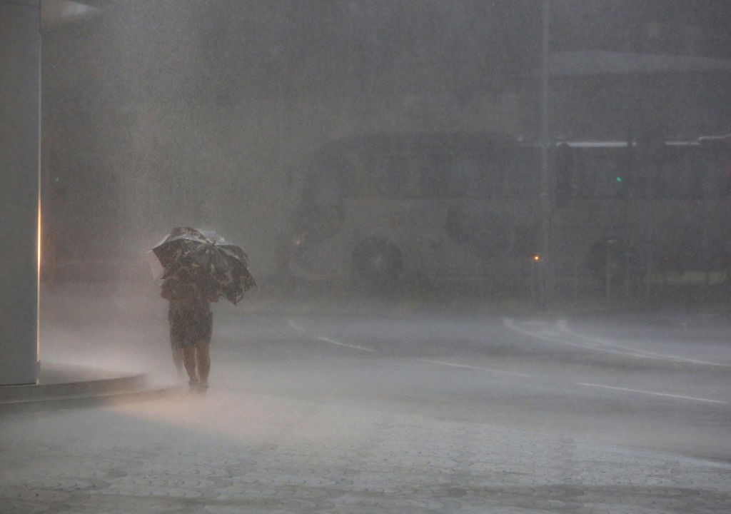 One dead as Typhoon Kalmaegi dumps heavy rains over central Philippines