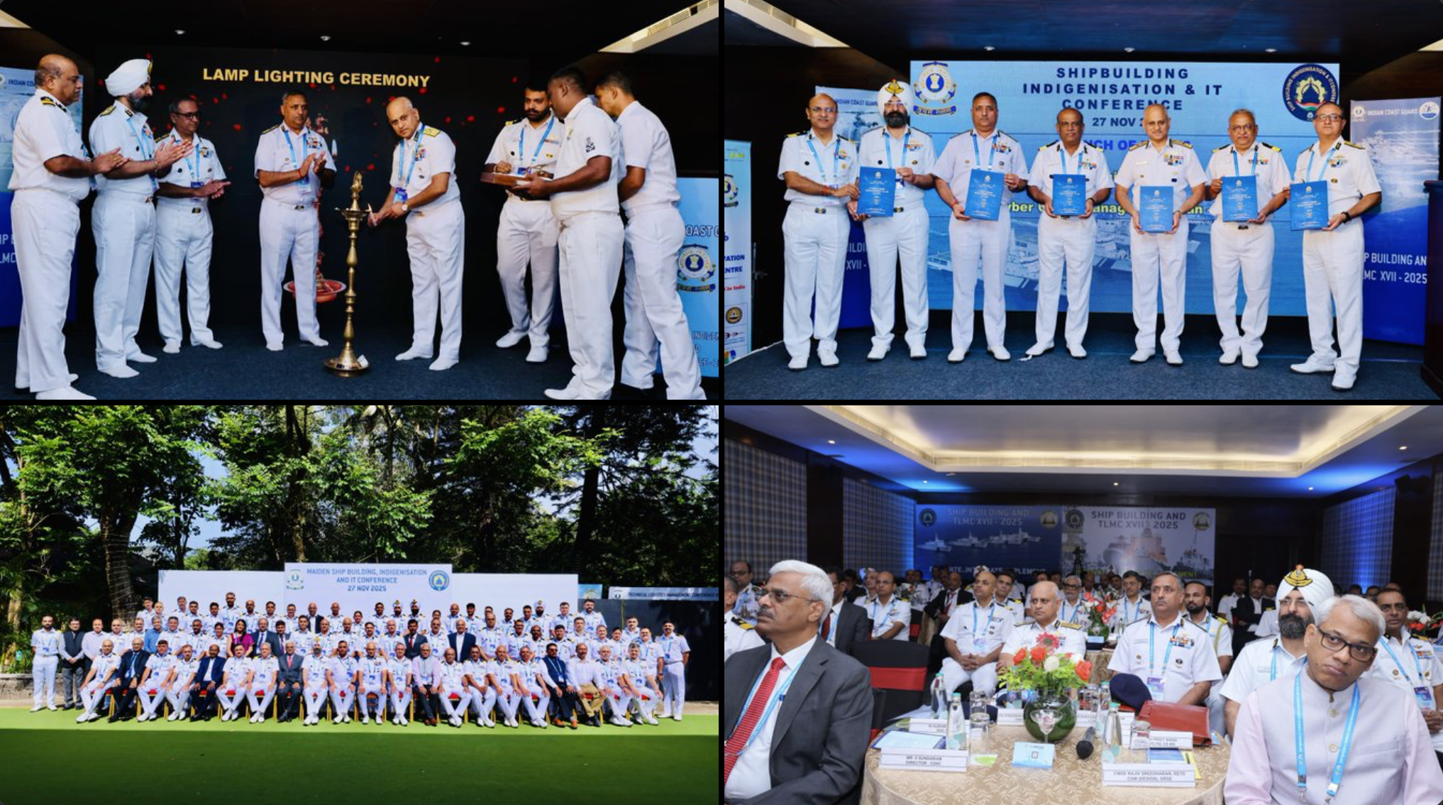 भारतीय तटरक्षक बल ने देश की समुद्री क्षमता को मजबूत करने पर दिया जोर