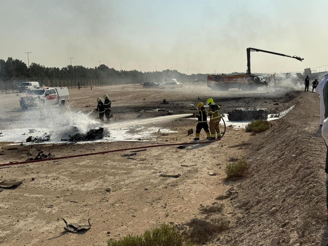 Tejas fighter jet crashes at Dubai Airshow, pilot killed