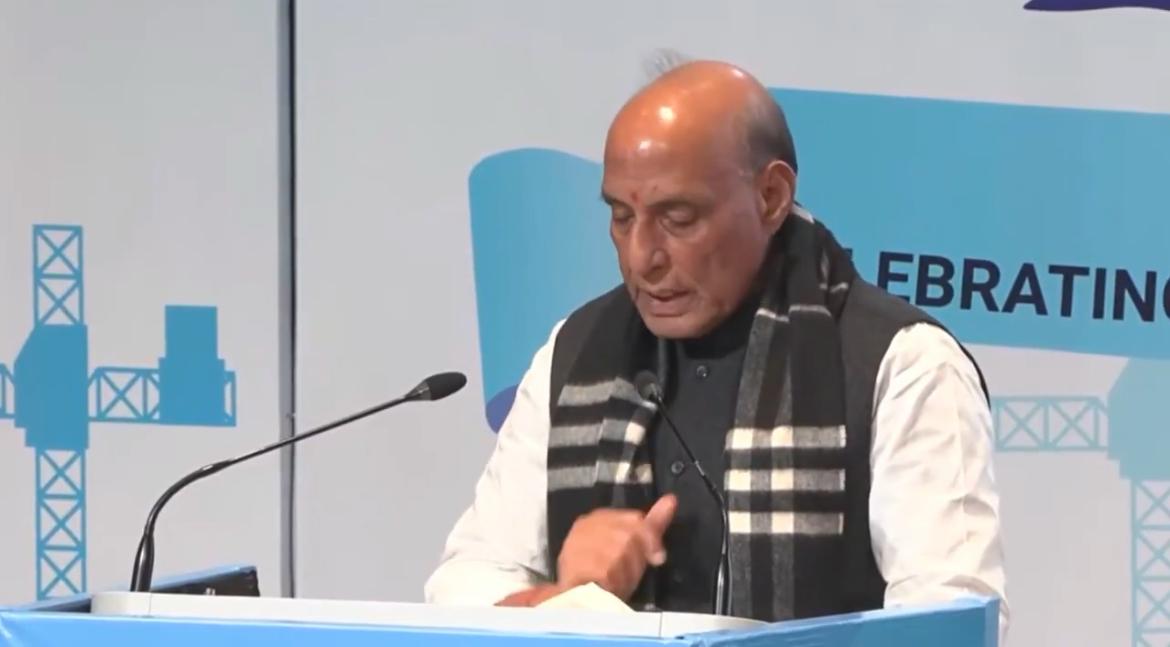 नौसेना के सभी जहाज भारतीय शिपयार्ड्स में ही तैयार हो रहे हैं : रक्षा मंत्री राजनाथ सिंह