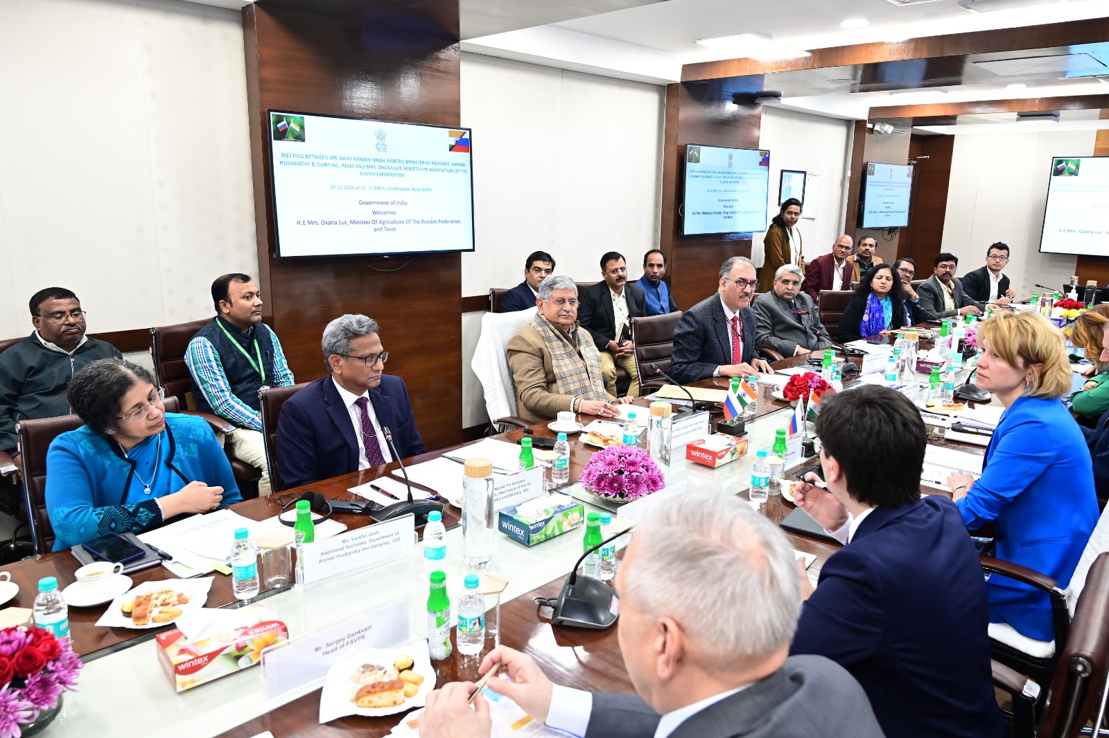 भारत-रूस ने मत्स्य, पशुपालन और डेयरी क्षेत्र में सहयोग को दी नई गति