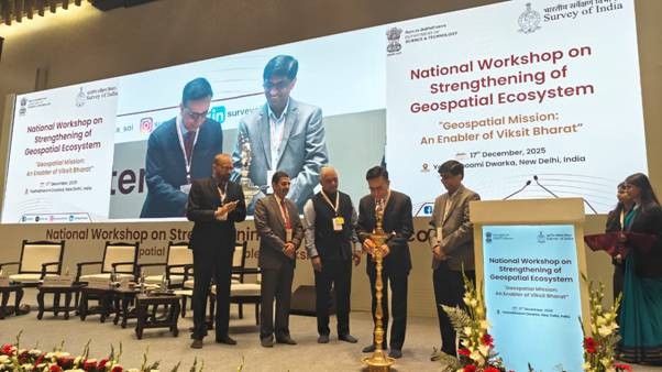 भारत की विकास यात्रा में जियोस्पेशियल तकनीक बनी मजबूत आधार: जितेंद्र सिंह