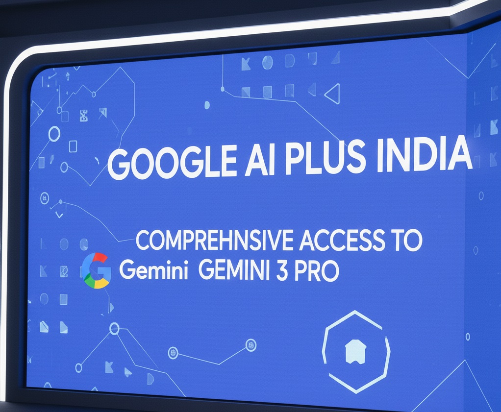 गूगल ने भारत में लॉन्च किया AI Plus प्लान, Gemini 3 Pro का मिलेगा व्यापक एक्सेस