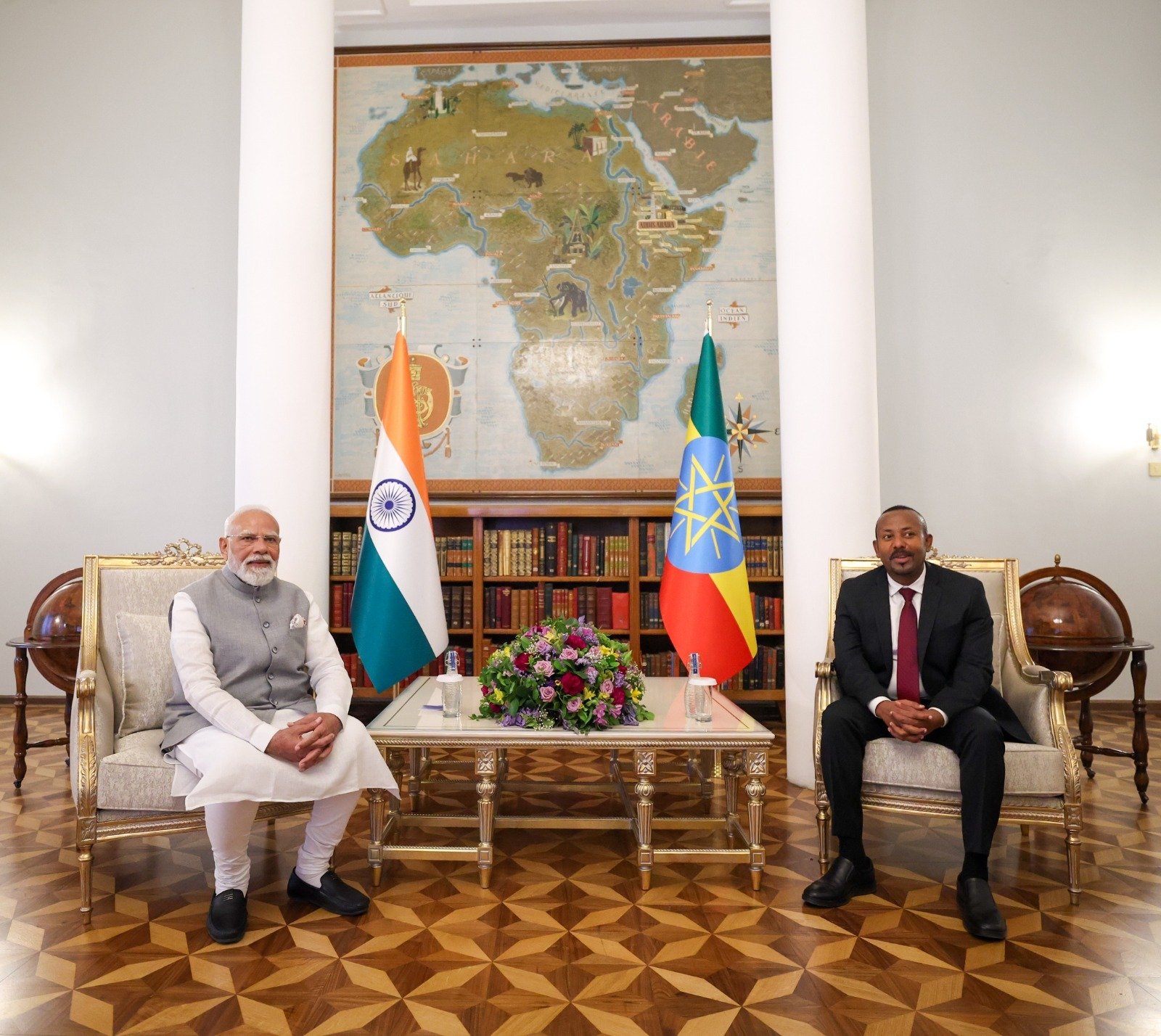 पीएम मोदी ने एआई इम्पैक्ट और ब्रिक्स समिट में शामिल होने के लिए इथियोपिया के प्रधानमंत्री को किया आमंत्रित