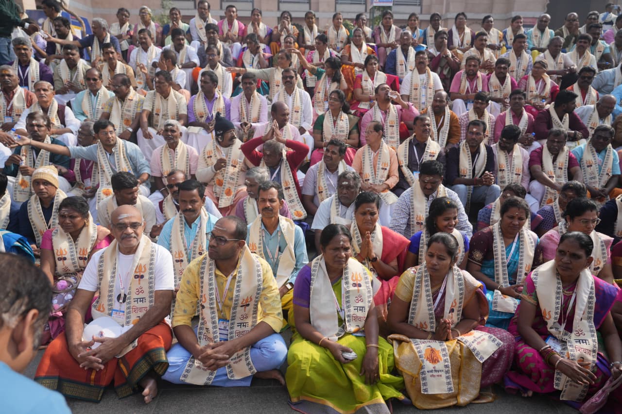 काशी तमिल संगमम 4.0  द्वितीय समूह ने काशी विश्वनाथ मंदिर में किया दर्शन पूजन
