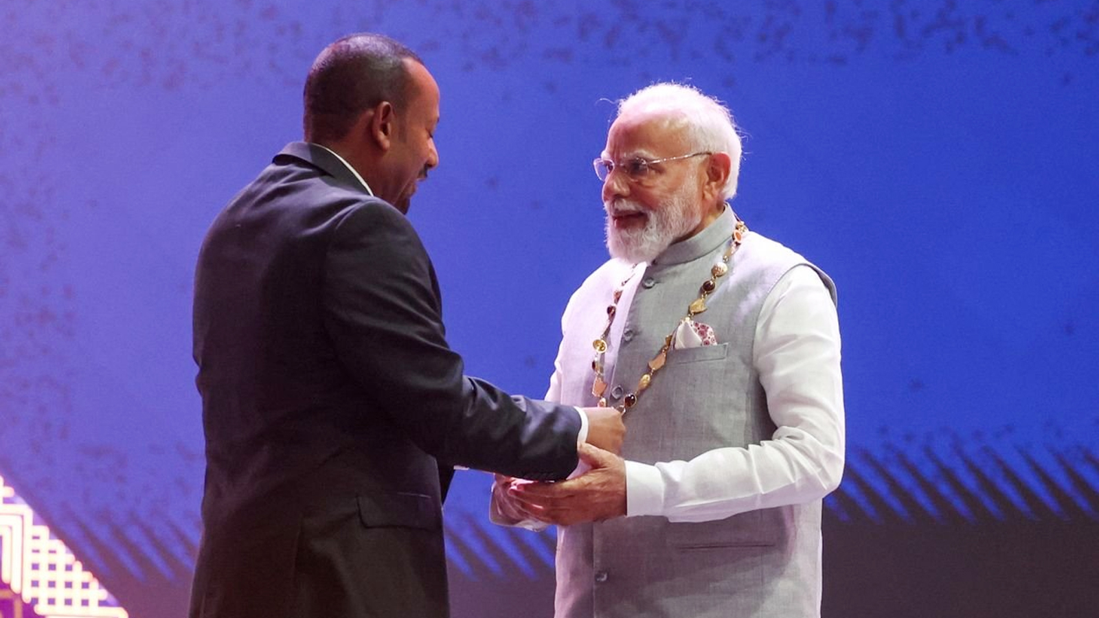 Senior leaders congratulate PM Modi on receiving Ethiopia’s highest civilian honour
