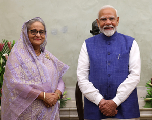 बांग्लादेश की पूर्व प्रधानमंत्री शेख हसीना ने संकटकाल में समर्थन के लिए पीएम मोदी को दिया धन्यवाद